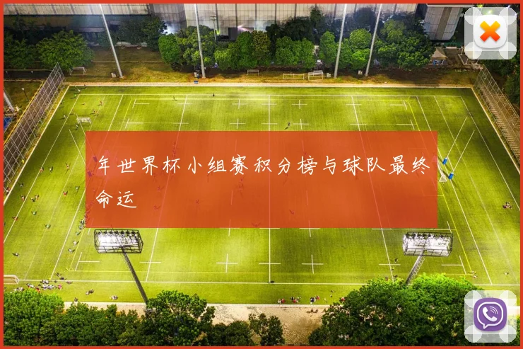 年世界杯小组赛积分榜与球队最终命运