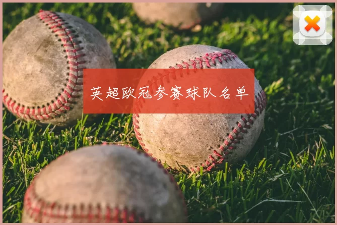 英超欧冠参赛球队名单