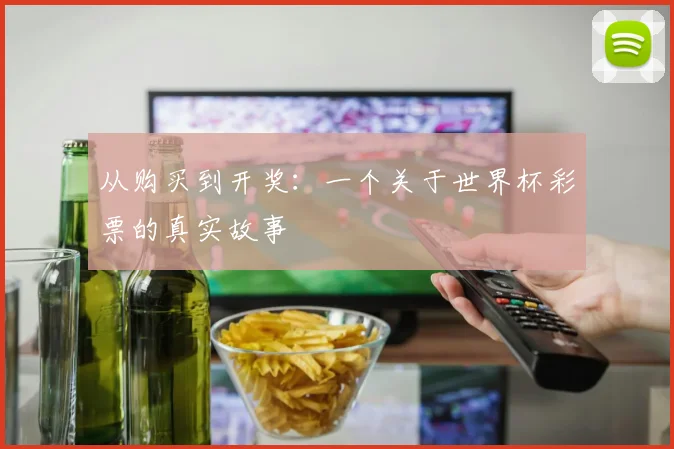 从购买到开奖:一个关于世界杯彩票的真实故事