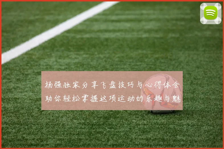 杨强独家分享飞盘技巧与心得体会助你轻松掌握这项运动的乐趣与魅力